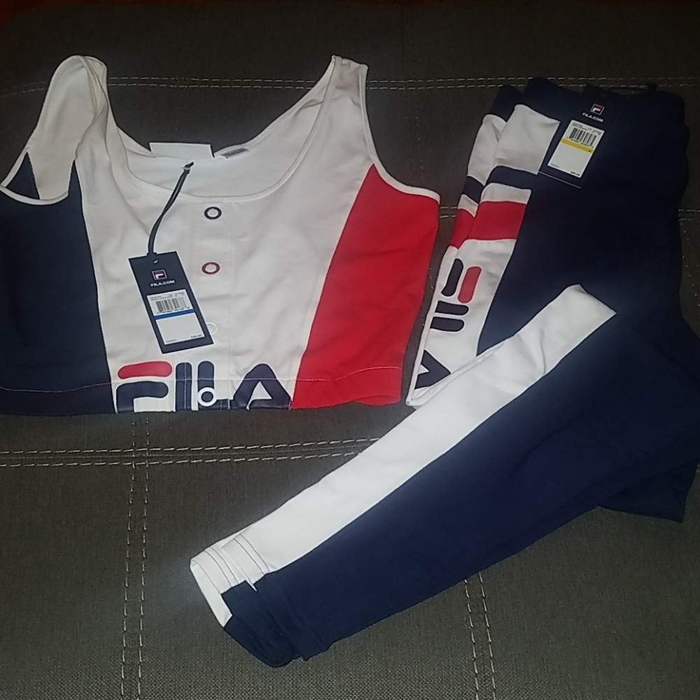 Brand new Fila outfit with tags